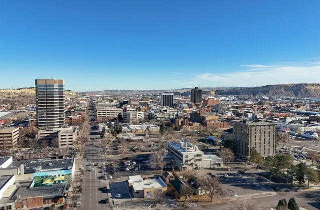 Billings, Montana skyline in 2024