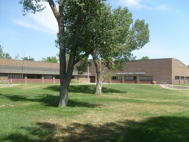 Broadus MT Powder River County Courthouse
