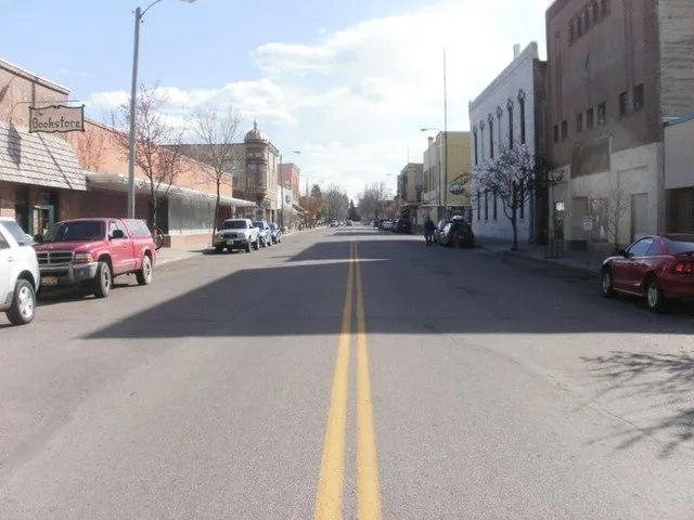 Downtown Dillon, Montana.
