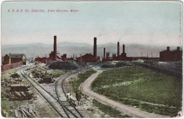 A.S.& R. CO SMELTER EAST HELENA MONTANA