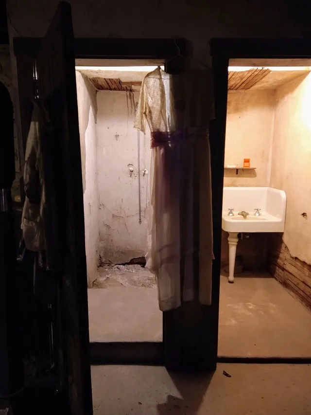 Brothel Shower and sink Havre Beneath the Streets Havre Montana