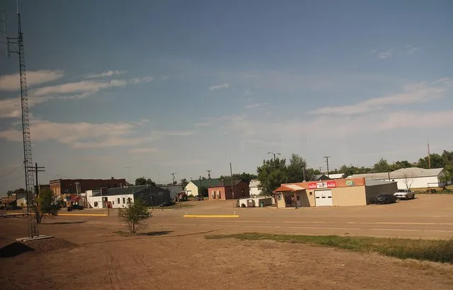 A panorama of w:Saco, Montana . This file was uploaded with Commonist .