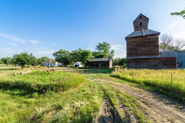 View from the south.
