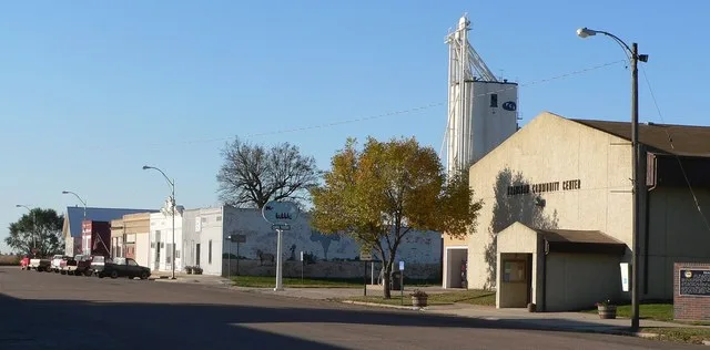 Downtown Bradshaw, Nebraska .