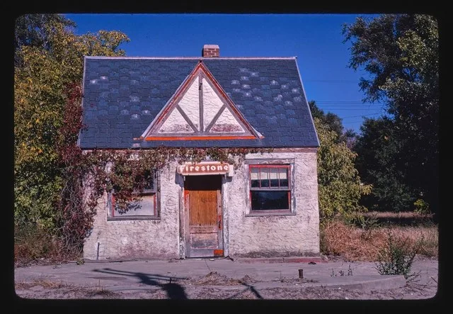 Old gas station, Crookston, Nebraska