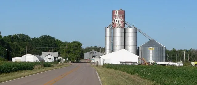 Deweese, Nebraska , seen from the east.