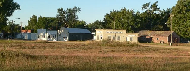 Inman, Nebraska; camera is facing southwest from U.S. Highway 20/275.