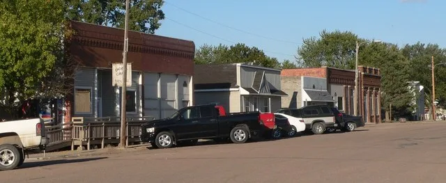 Downtown Marquette, Nebraska.
