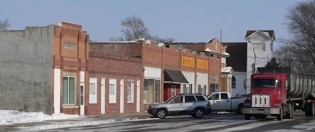 Downtown Monroe, Nebraska