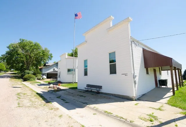 Community Hall and City Hall on Main Street