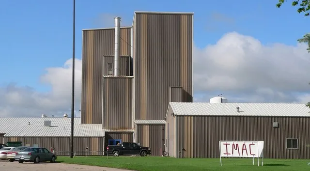 IMAC (International Media and Cultures) plant in Orchard, Nebraska . The plant produces anti-caking agents and starter media for cheese production.