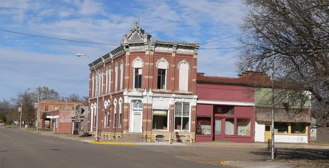 Northeast corner of Orleans Ave. and Maple St., Orleans, Nebraska .