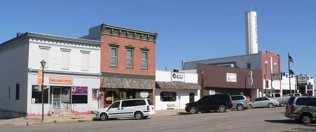 Downtown Osceola, Nebraska .
