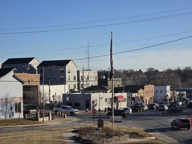 5-Point Intersection, Downtown Ralston, NE