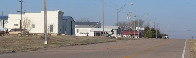 Republican City, Nebraska; seen from U.S. Highway 136.