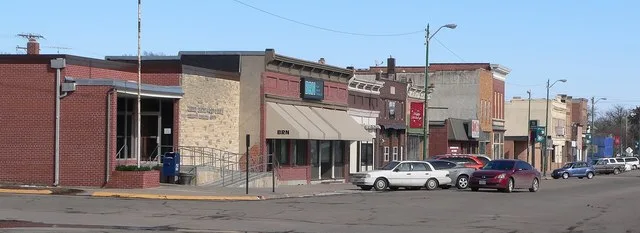 Downtown Stanton, Nebraska : north side of Ivy Street, east of 11th Street.