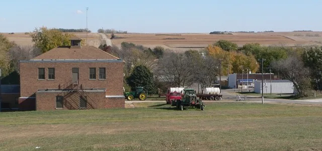 Thurston, Nebraska ; seen from the west.