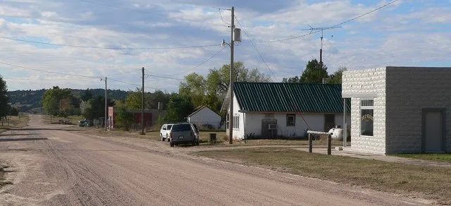 Downtown Wellfleet, Nebraska .