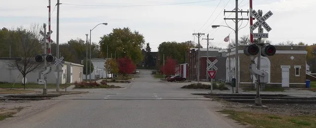 Downtown Weston, Nebraska .