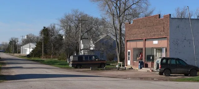 Downtown Whitney, Nebraska