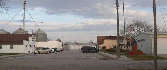 Downtown Winslow, Nebraska: Main Street.