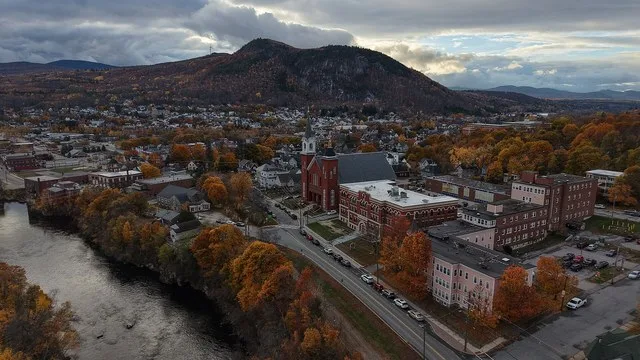 Berlin, NH, from the northeast