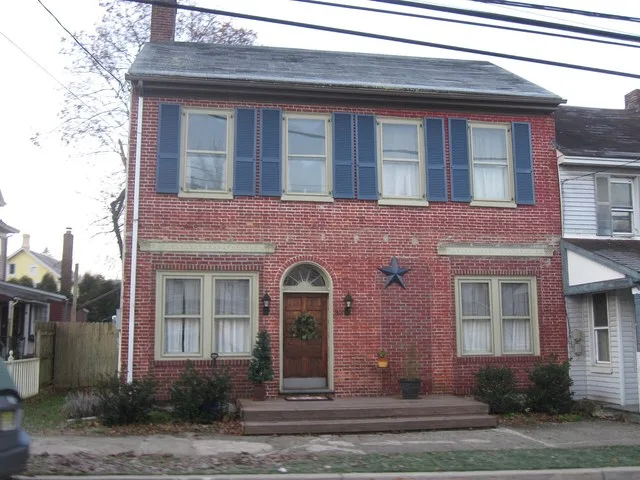 House in Bloomsbury, Hunterdon County, New Jersey