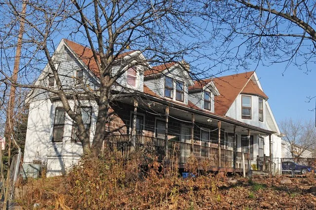 BUILT IN 1782 BY CORNELIUS VAN HOUTEN; LATER BOUGHT BY HERMANN HILLMAN IN 1888 WHO REMODELED THE ORIGINAL HOMESTEAD This is an image of a place or building that is listed on the N...