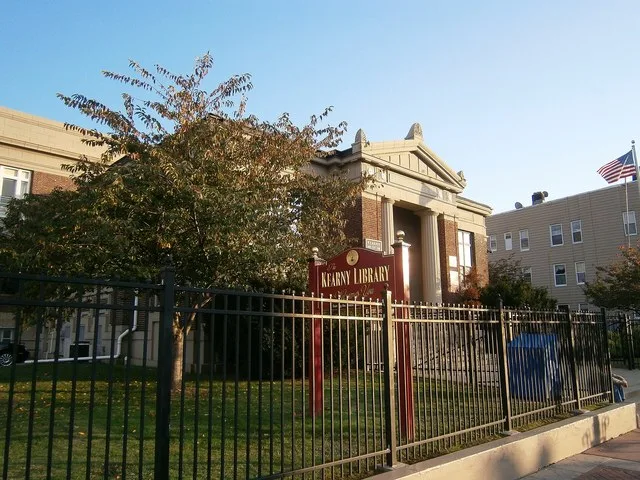 Kearny Public Library is one of NJ's ramaing Carnegie libraries an houses a mueum o local hisotry and artifacts from town's namesake