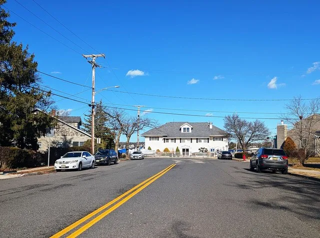 Photo of the Ocean Gate Yacht Club in Ocean Gate , New Jersey . Photo taken from northbound Ocean Gate Avenue between County Route 617 (Chelsea Avenue) and East Avalon Avenue look...