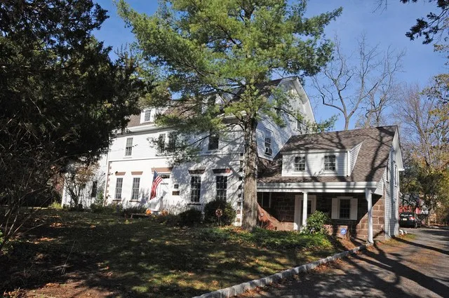 PROPERTY WAS ACQUIRED BY GARRET VAN DIEN IN 1817 AND ONE OF HIS DESCENDANT BUILT THE HOUSE USING A COMBINATION OF 18TH AND 19TH CENTURY ARCHITECTURE AT A LATER UNCERTAIN DATE; HAS...