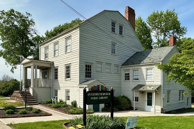 The Joseph Jackson House in Rockaway, New Jersey . Now the Rockaway Borough Public Library. This is an image of a place or building that is listed on the National Register of Hist...