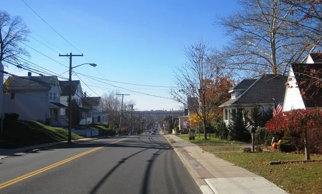 Photo of Sayreville , New Jersey taken along southbound Washington Road ( County Route 535 ) at French Street in Tangletown neighborhood