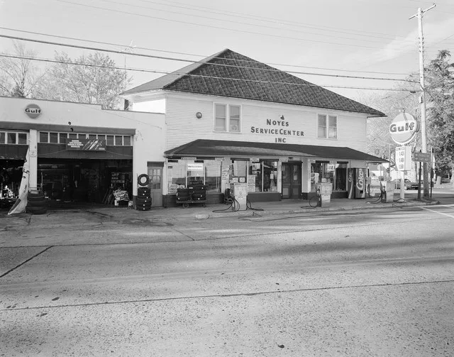 Noyes Service Center, Shiloh, New Jersey HABS photo