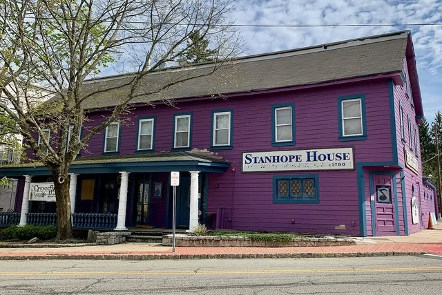 The historic Stanhope House on Main Street in Stanhope, New Jersey .