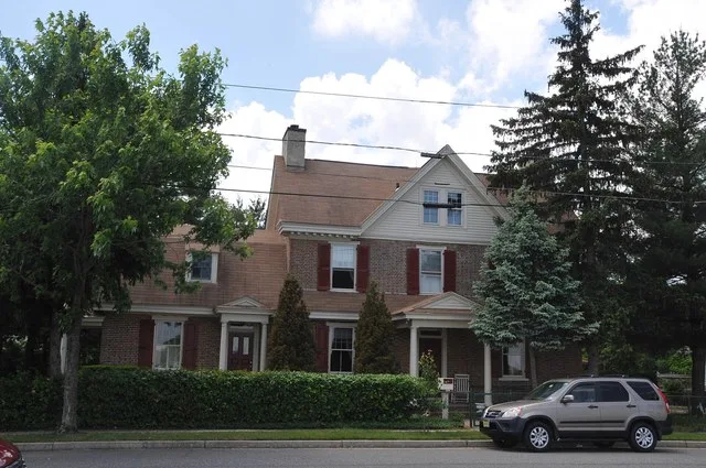 THIS OLD BRICK HOUSE WAS BUILT CA. 1775 BY THOMAS WEST, FOR WHOM WESTVILLE IS NAMED. IT HAS BEEN ALTERED MANY TIMES. IT IS LOCATED ON RIVER DRIVE FACING THE CREEK WHICH SEPARATES...