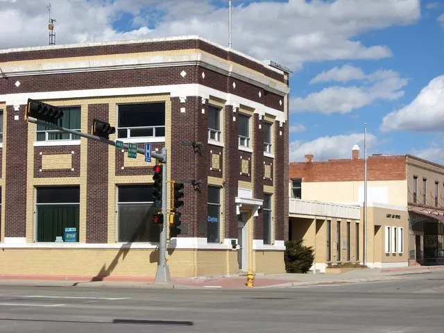Main Street in Clayton, New Mexico , U.S.