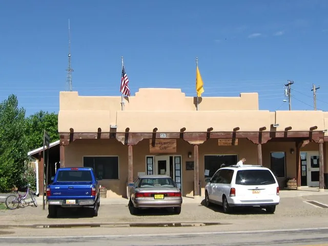 Corona (New Mexico) Village Hall, located at 461 Main Street in Corona, New Mexico