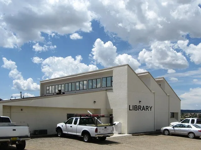 Edgewood (New Mexico) Public Library, located at 95 Highway 344 North.