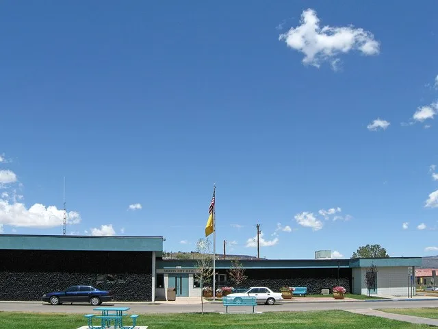 Grants (New Mexico) City Hall, located at 600 W. Sante Fe Avenue.