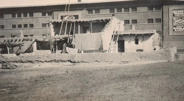 Indian Adobe House, Albuquerque, New Mexico, 1920