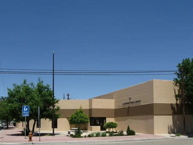 Lovington (New Mexico) Public Library, located at 115 South Main Street in Lovington, New Mexico.