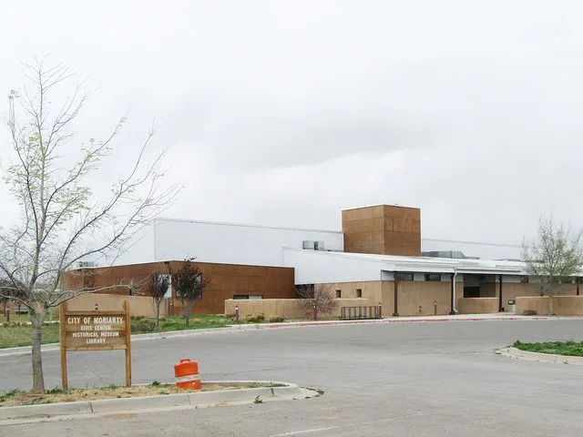Civic Center in Moriarty, New Mexico; houses the public library and a history museum.