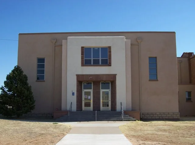 Guadalupe County, New Mexico , Courthouse (newer portion) located in Santa Rosa