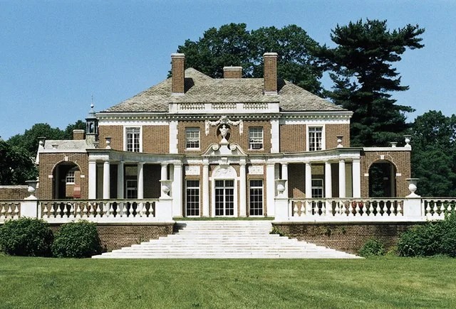 The DeSeversky Mansion on the Old Westbury Campus of the New York Institute of Technology .