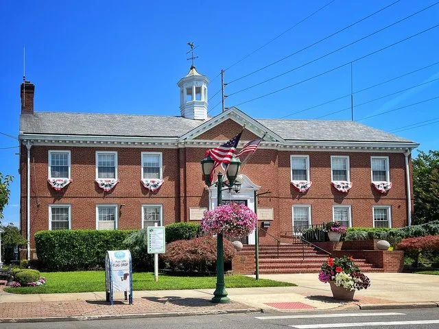Cedarhurst Village Hall in the Inc. Village of Cedarhurst, NY on August 8, 2022.