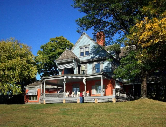 Sagamore Hill, where former US president Theodore Roosevelt used to live