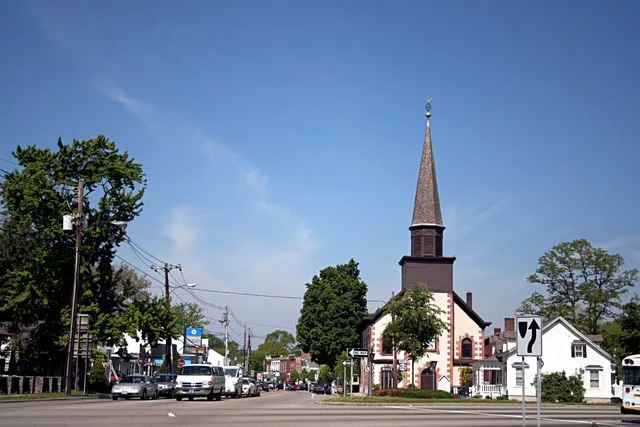 Photograph of the entrance to the Village of Fishkill, New York , United States of America
