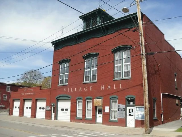 Fort Plain Village Hall, Fort Plain Historic District, April 2010