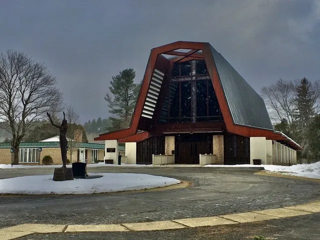 St. Philomena R.C. Church, Franklinville, New York, March 2021